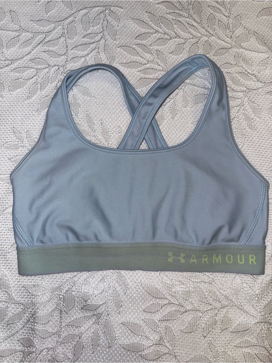 Under Armour Other - Under Armour (Medium) Blue/Green Compression Sports Bra